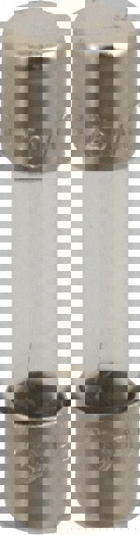 Cylindrical Fast-Acting Fuse: 1 A, 20 mm OAL, 5 mm Dia